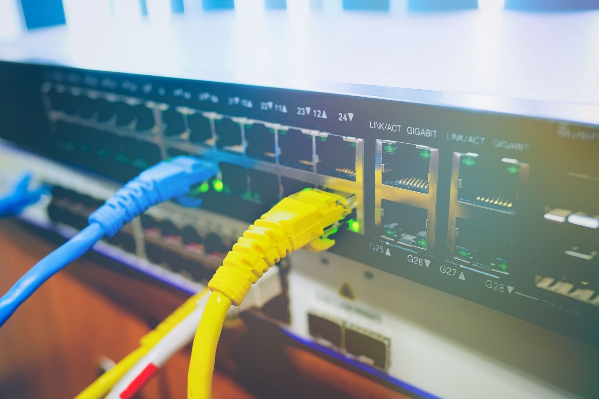 What are the key differences between a passive optical network (PON) and an active optical network (AON) in terms of ODN architecture?